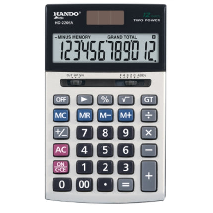 HANDO Calculator (12-Digit) HD-2206A