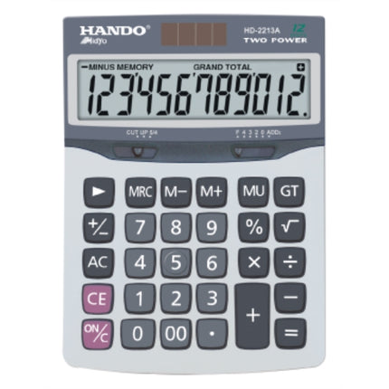 HANDO Calculator, Medium (12-Digit) HD-2213A