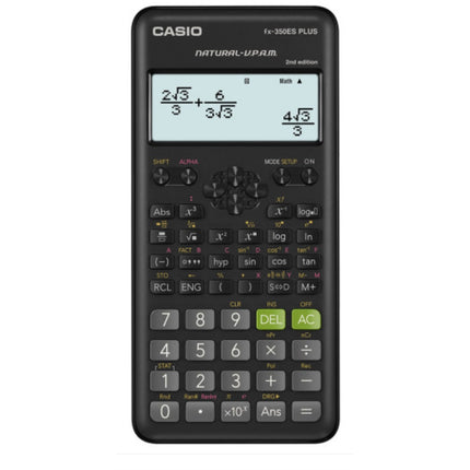 CASIO Scientific Calculator (Large LCD) Plus FX-350ES-PLUS2