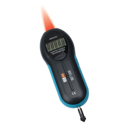 HANDO Digital Dual-Mode Tachometer (Contact/Non-Contact) HD-EM2236