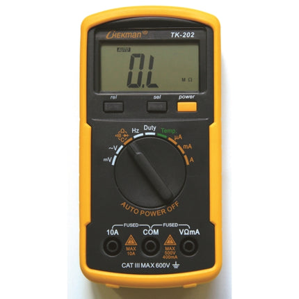 CHEKMAN Digital Multimeter (Portable) TK-202 0-600V