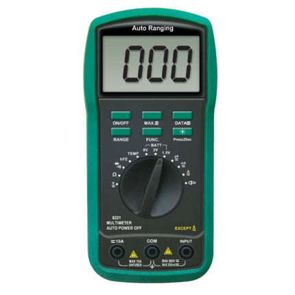 HANDO Digital Multimeter HD-8221 AC/DC600V/200mA/2000A