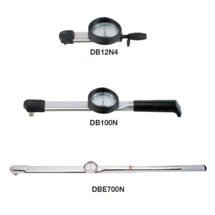 TOHNICHI Dial Torque Wrench for Measuring DB21000M-S 21-210Kgf.m/1"