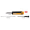 TOHNICHI Torque Wrench, Interchangeable Head, Plastic Handle CL25N5-10D 5~25N.M(CL25N5-10D)
