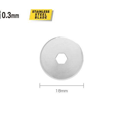 OLFA Rotary Cutter Blade (18mm) RB18-2