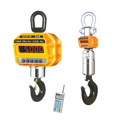 CAS Digital Hanging Scale, Heavy Duty CASTON3PLUS-3TON 3TON/1KG