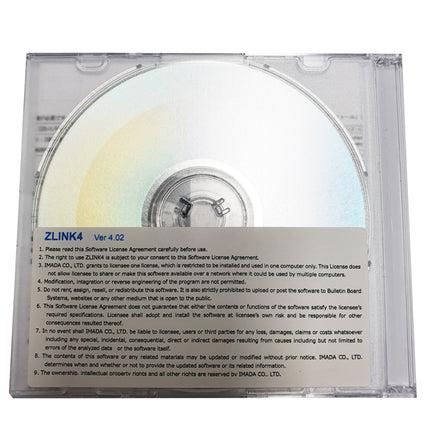 IMADA Push-Pull Gauge Software, USB Z-LINK-VER4