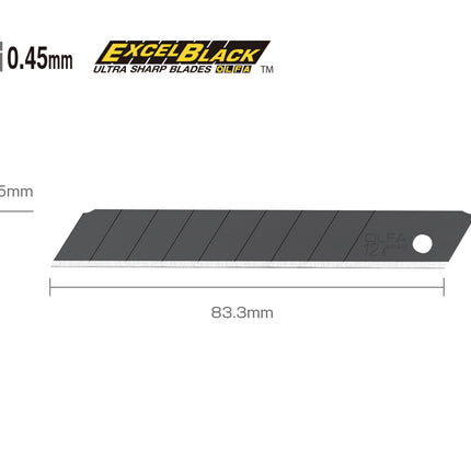 OLFA Black Blade for MT, XMT (MTBB-10B)