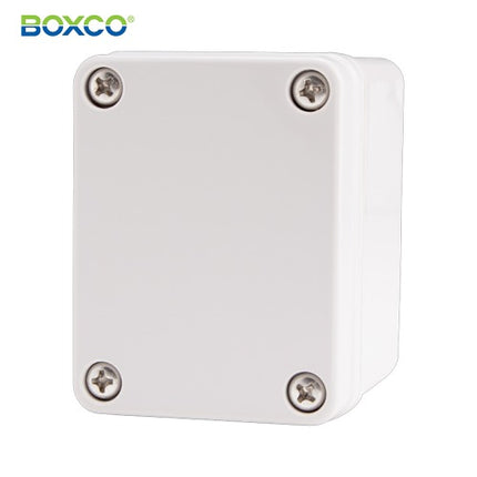 BOXCO Terminal Box, Plastic Enclosure, Bolt Type, ABS, Gray Cover BC-AGS-050605