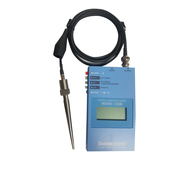 TES Digital Vibration Meter (SHOWA) 1332B