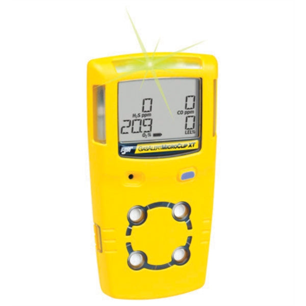 HANDO Multi-Gas Detector, O2 2-Year (O2, CO, H2S, LEL) MICRO-CLIP-XL