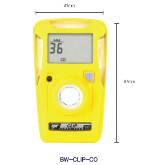 HANDO Portable Single Gas Detector, Carbon Monoxide BW-CLIP-CO