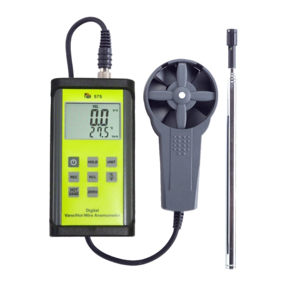 TPI Digital Anemometer + Hot-Wire Vane Sensor (TPI) TPI-575