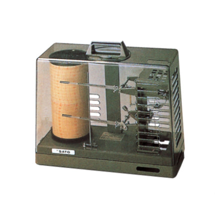 SK SATO Temperature and Humidity Chart Recorder (Sigma II R-704-S2) R-7210