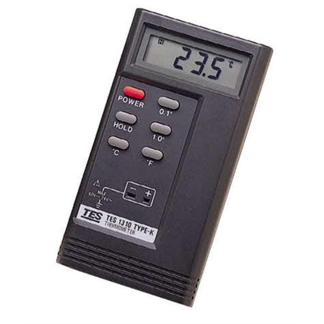 TES Digital Surface Thermometer (Sensor Sold Separately) TES-1310
