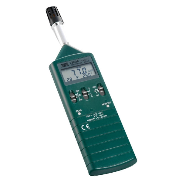 TES Digital Thermo-Hygrometer (LCD) TES-1360A
