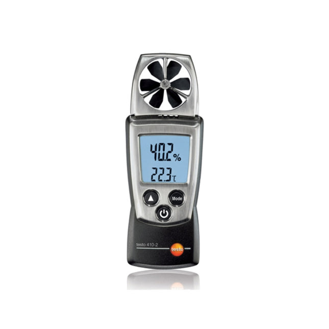 TESTO Digital Pocket Anemometer TESTO-410-1 0.4-20ms/temp measurement-10"/50°C