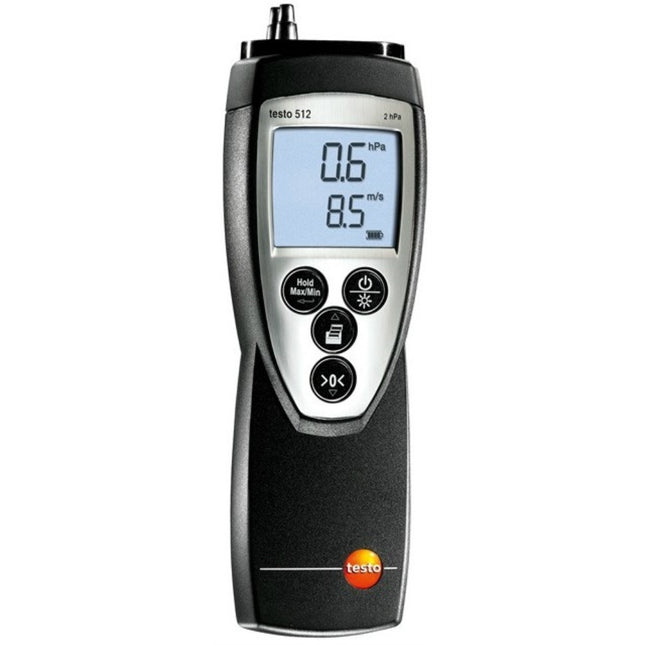 TESTO Digital Pressure Anemometer TESTO-512-1 0~+2 hPa/+2~+17.5 m/s