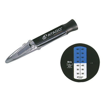 ATAGO Portable Concentration Refractometer, Automatic Compensation MASTER-2T 28~62%/+-0.2%