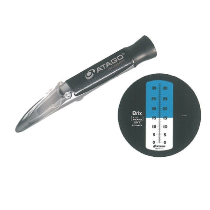 ATAGO Portable Concentration Refractometer, Automatic Compensation MASTER-T 0-33% (MASTER-T)