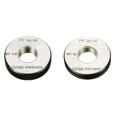 OJIYASEIKI Pipe Thread Ring Gauge, PF, GRIRB PF-2R PF2X11