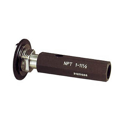 OJIYASEIKI Pipe Thread Ring Gauge, NPT (01) NPT-3/8R NPT3/8X18