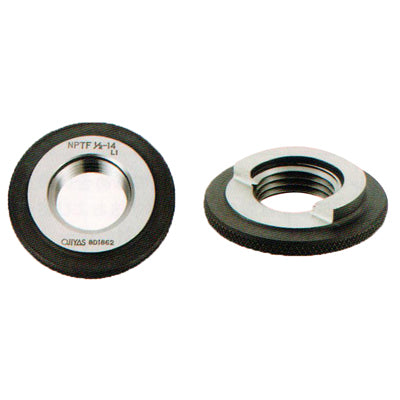 OJIYASEIKI Pipe Thread Ring Gauge, NPTF (18) NPTF-1/8R NPTF1/8-27