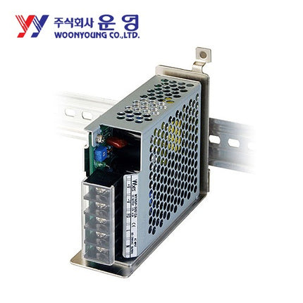 WOONYOUNG Switching Power Supply (SMPS), DIN Rail Mount WYNSP-20S24A
