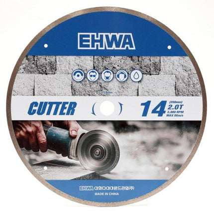 EHWA Wet Diamond Blade, Ø106–350 mm