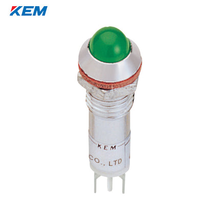 KEM KEM LED Indicator Light, Ø10mm, Standard-Brightness, AC220V, Green KLH-10A220G