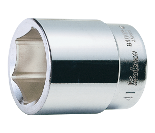 KOKEN 1" Drive Socket, 6-Point, 8400A Series