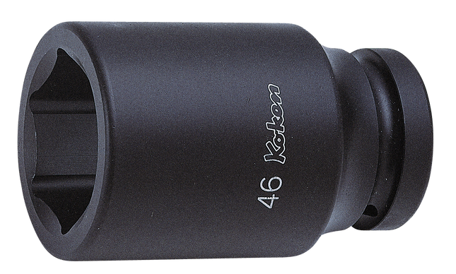 KOKEN 1" Drive Impact Deep Socket, 6-Point 16301M-55