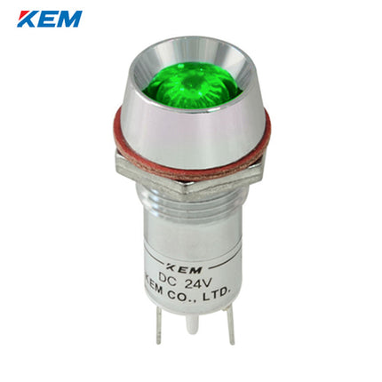 KEM KEM LED Indicator Light, Ø12mm, High-Brightness, AC220V, Green KLRAU-12A220G