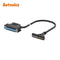 AUTONICS Connector Cable, HF40, 3 m CH40-FP030-E1T1R