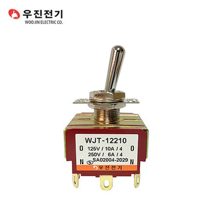 WOOJIN Toggle Switch, Maintained WJT-12210S