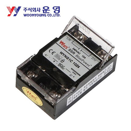 WOONYOUNG Solid State Relay (SSR), Single-Phase (Pack of 10) WYNG1C15Z40