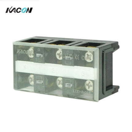 KACON Fixed Terminal Block, 60A, 3P KTB1-06003