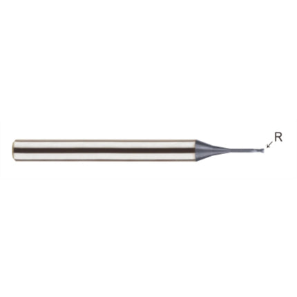YG-1 3S MILLS Long Neck Radius End Mill (2F) 3SCRE2-015R02-8 D1.5(R0.2)X4X2.3(8)X45 (CG3S600150208)