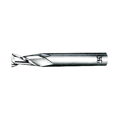 OSG End Mill (HSS-CO), Short, 2F SE2-080SG EDS 2FX8.0(80016K)