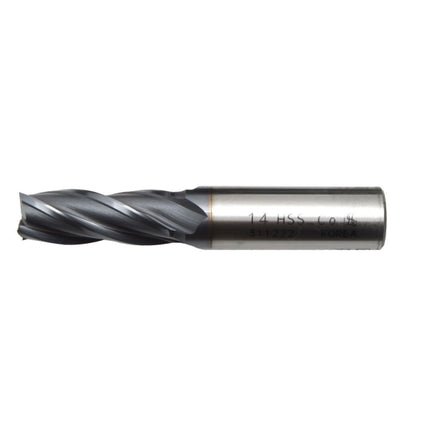 OSG Coated End Mill (TICN), 4F TIE4-025G TICN-EMS 4FX2.5(688205K)