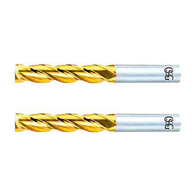 OSG Coated End Mill (TIN), 4F TE4-130G TIN-EMS 4FX13.0(88223K)