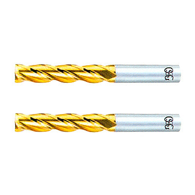 OSG Coated End Mill (TIN), 2F TE2-460G TIN-EDN 2FX46.0(130176K)
