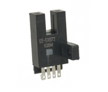 OMRON photoelectric micro sensor, Slot type, Through-beam, EE-SX672A