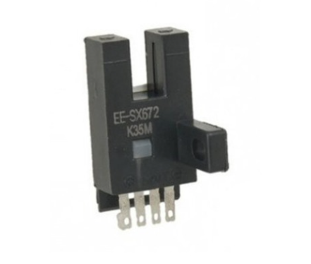 OMRON photoelectric micro sensor, Slot type, Through-beam, EE-SX672A