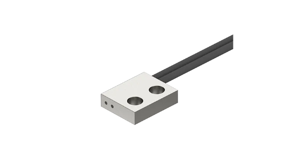 Autonics Fiber optic sensor, Flat type/Top view(up) FDFU-210-05R