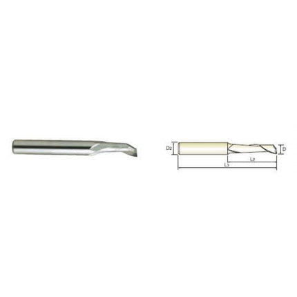 YG-1 Aluminum End Mill 1F AE1-100 1FX10X10X14X120 (EL612936)