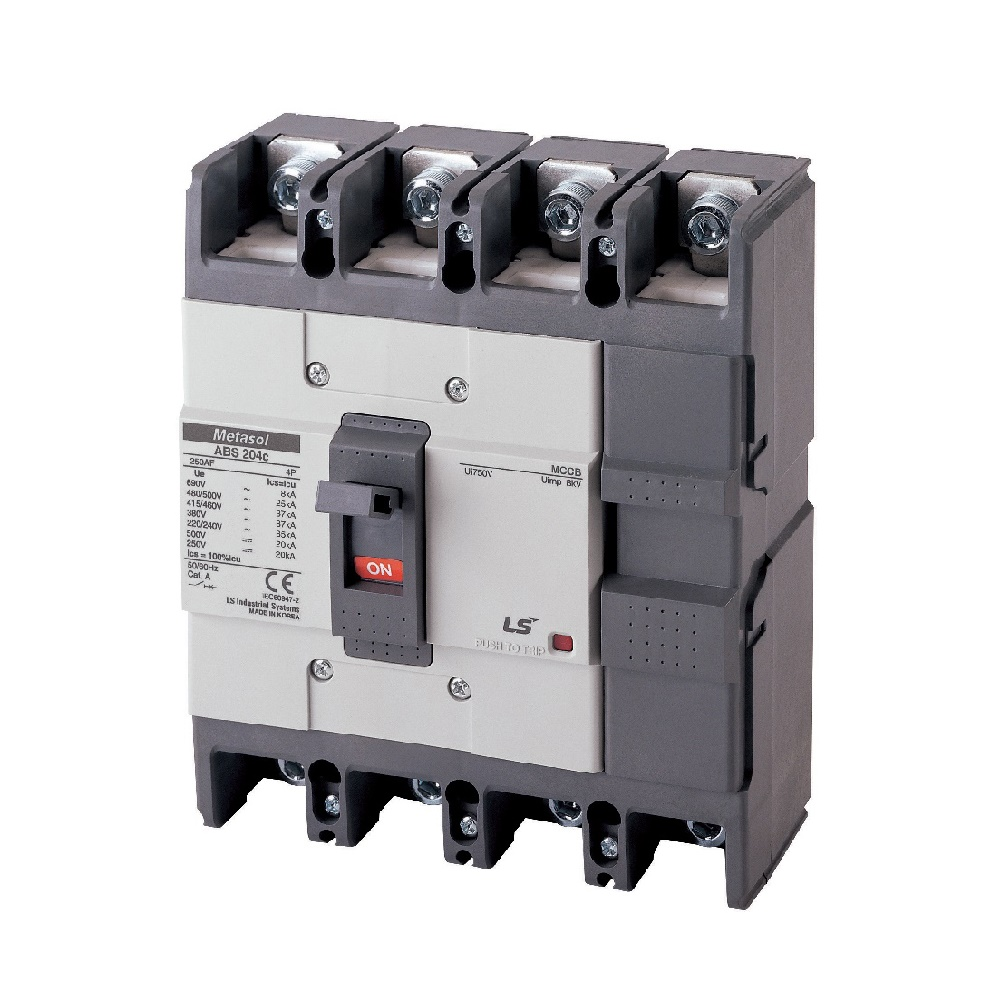 LS ELECTRIC Metasol Molded Case Circuit Breaker MCCB Standard ABN204c ...
