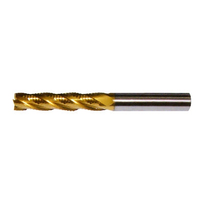 OSG Coated Long Roughing End Mill (TIN) LTRE-400G TIN-REEL 6FX40.0X32X125X205(180880K)