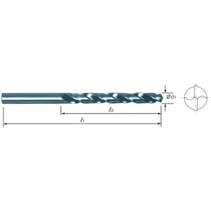 YG-1 Straight Shank Drill (HSS) SD-010 D1.0X18X40(D1101010) (x10 pack)