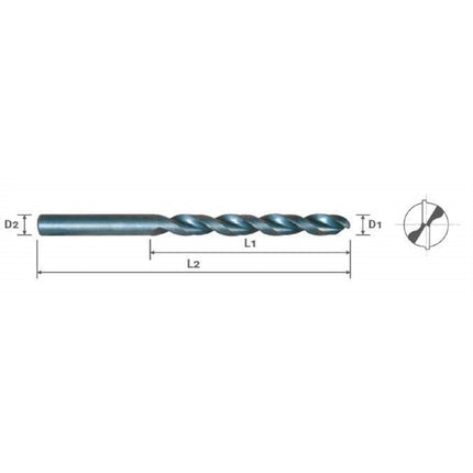 YG-1 DH100 Drill (Jobber Series) COSD-090D D9X81X125 (DL505090)